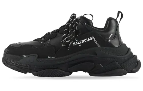 Balenciaga Triple S Sneaker 'Black Logo' Women's