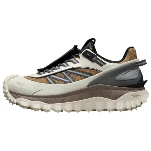 Moncler Trailgrip Beige White