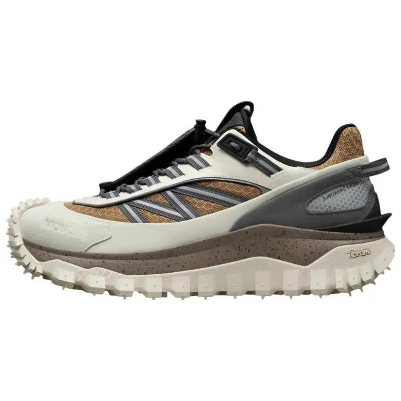 Moncler Trailgrip Beige White