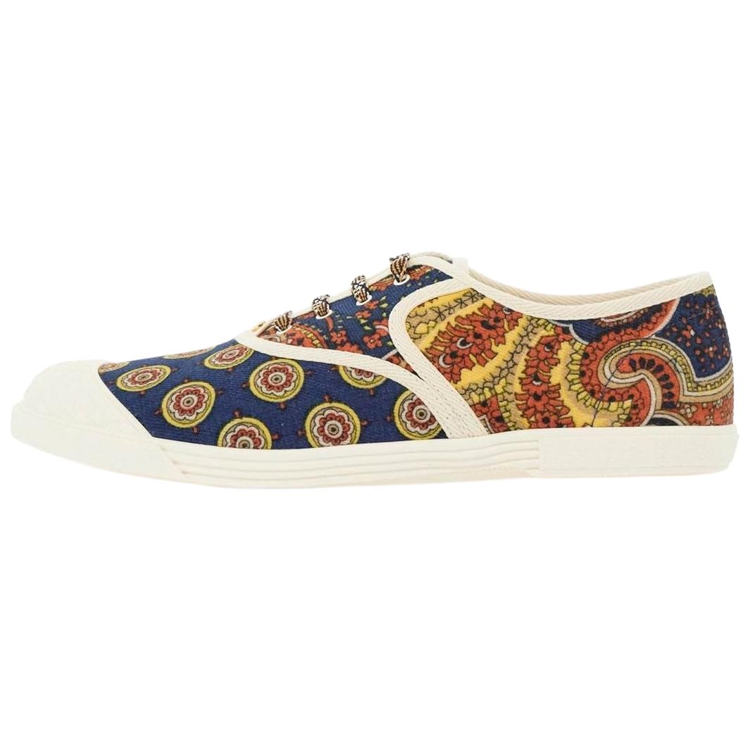 Мужские кроссовки Valentino (сине-белые)