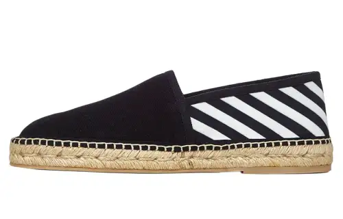 OFF WHITE Diagonal Stripes Espadrilles