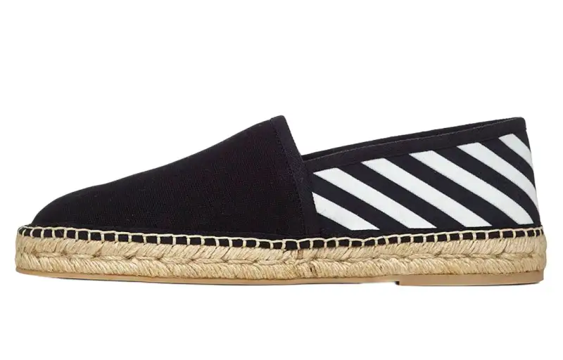 OFF WHITE Diagonal Stripes Espadrilles