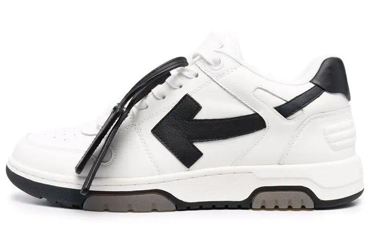 OFF WHITE Out Of Office Low Top Sneakers 'White Black'