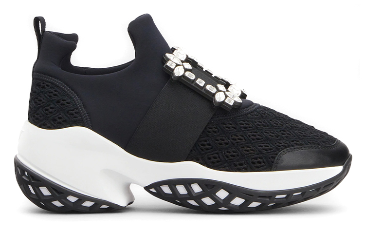 Roger Vivier embellished slip-on sneakers Women's