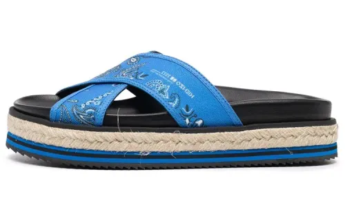 KENZO Bandana-print Platform Sandals