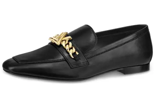 LOUIS VUITTON Upper Case Loafers 'Black' Women's