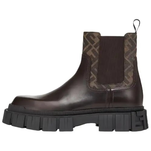 FENDI Force Panelled Chelsea Boots