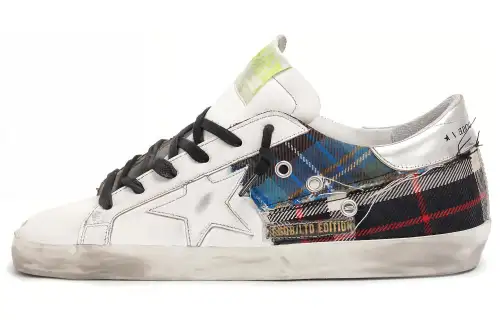 Golden Goose Super Star LAB Limited Edition Low top Stylish Skateboarding Shoes Women's White