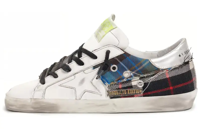 Golden Goose Super Star LAB Limited Edition Low top Stylish Skateboarding Shoes Women's White