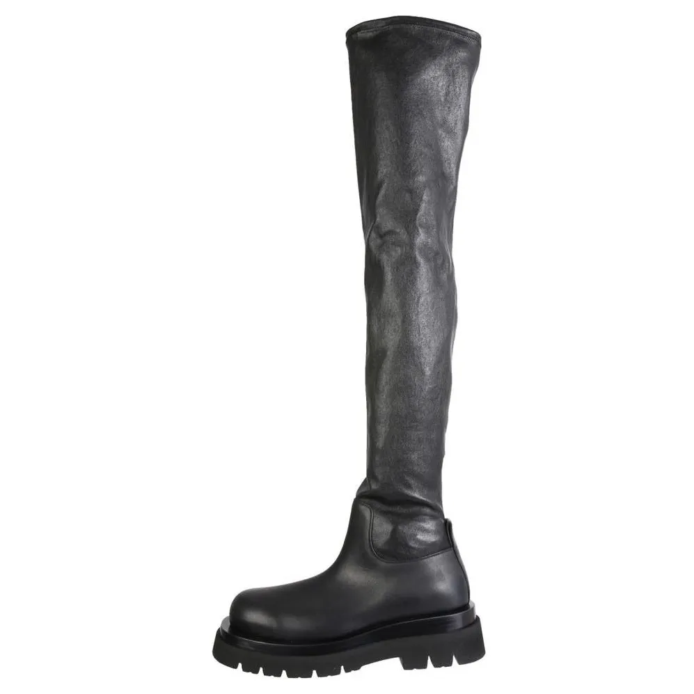 Bottega Veneta BV Knee high Boots Women's Black