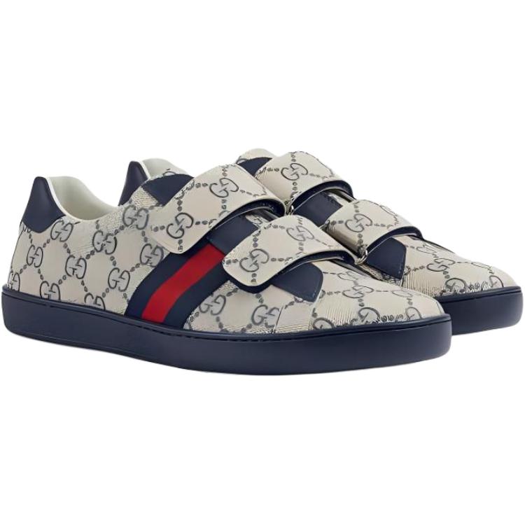 Кеды Gucci ACE (синие) — фото 4