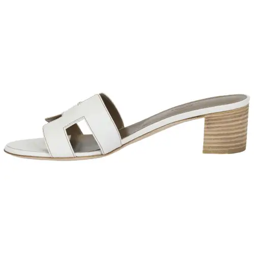 HERMES Hermès Oasis casual and comfortable flip-flops for women, white