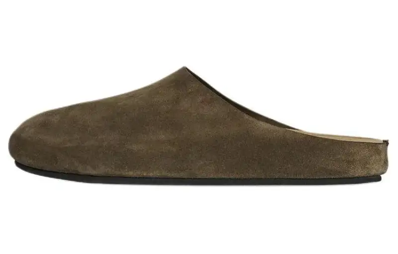 The Row Hugo suede slippers Women's