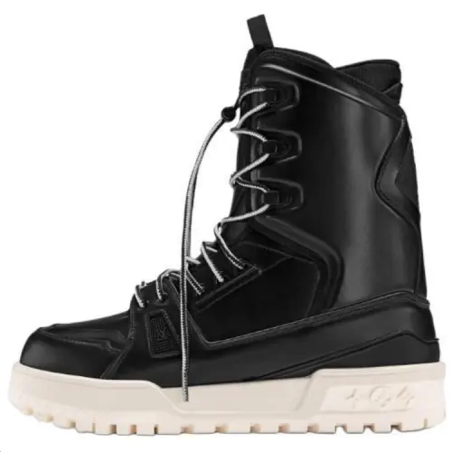 LOUIS VUITTON Trainer Snow Boots Men's Black