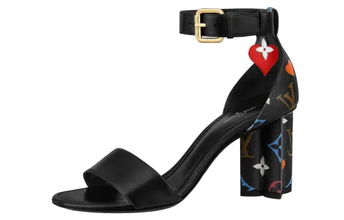 LOUIS VUITTON Game On Silhouette Sandals 'Black' Women's