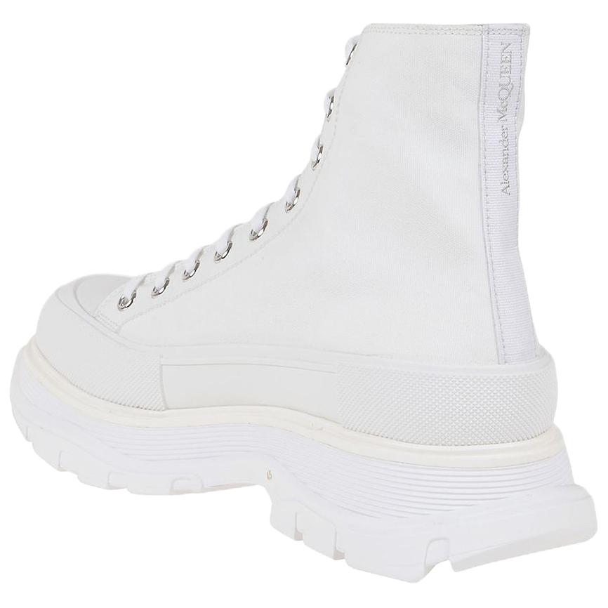 Мужские ботинки Alexander McQueen Tread Slick (белые) — фото 3