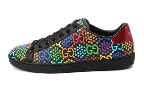 Gucci Wmns Ace Gg Supreme Low 'Psychedelic - Black'