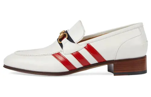 Adidas x GUCCI Loafers 3.5cm Men's White