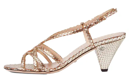 GUCCI High Heels Women's Gold