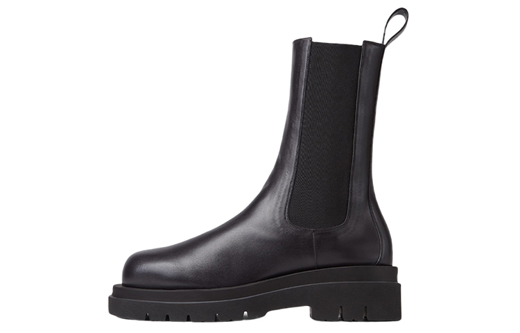 Bottega Veneta Slip-On Lug Ankle Boots Women's