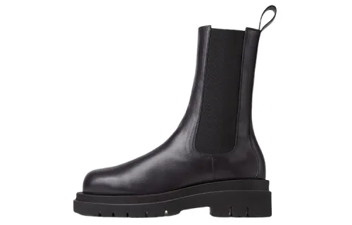Bottega Veneta Slip-On Lug Ankle Boots Women's