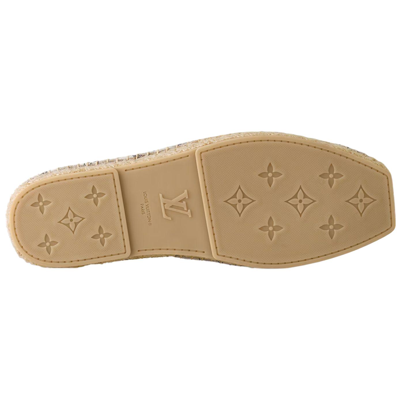 LOUIS VUITTON Bidart Espadrille Shoes 'Beige Monogram'