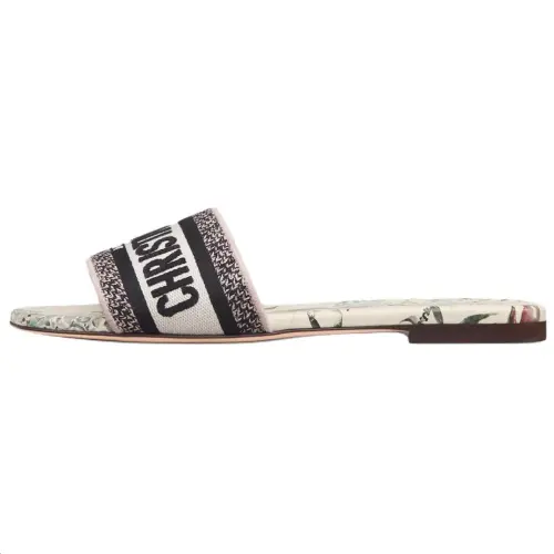 DIOR Dway Slide Slippers Women's Black