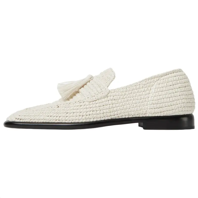 Bottega Veneta Roma Loafers Men's White