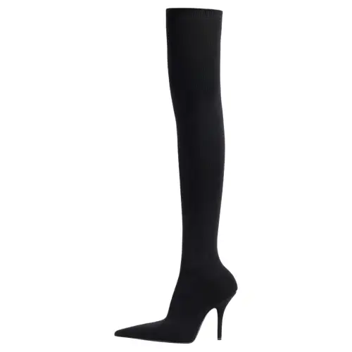 Balenciaga Avenue Over the knee Boots 11cm Women's Black
