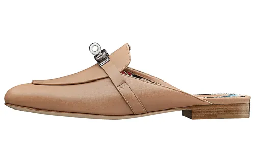 HERMES Oz Casual Shoes Women's Brown