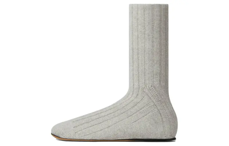 Bottega Veneta Domenica Ankle Boots Women's Gray