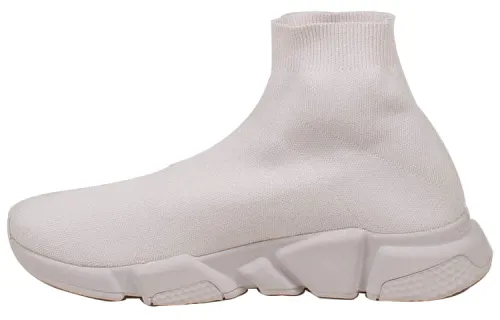 Balenciaga Speed Graffiti Trainers White Black