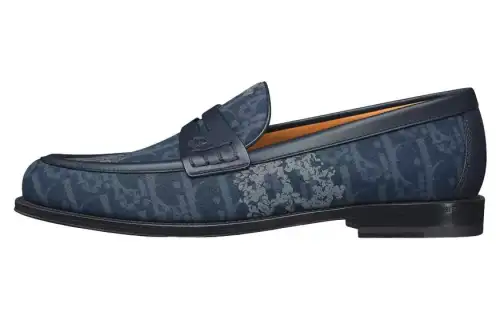 DIOR Denim Tears X DIOR Granville Loafer 'DIOR Tears - Peace Sign'
