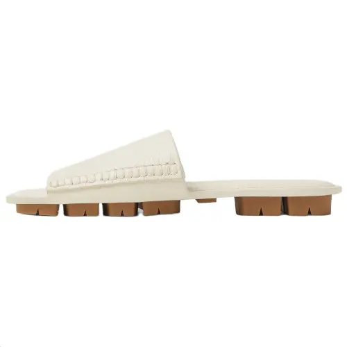 Bottega Veneta Slide Slippers Men's White