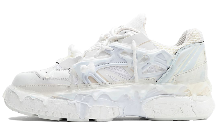 Женские кроссовки Maison Margiela Replica Fusion (белые)