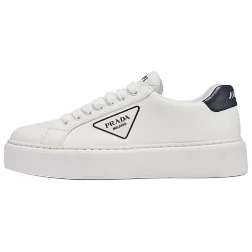 PRADA Low top Skateboard Shoes Men's White