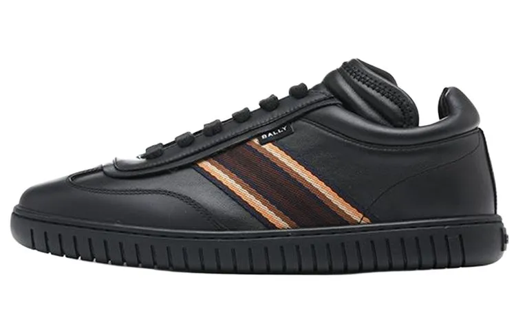 BALLY Low-top Leather Sneakers