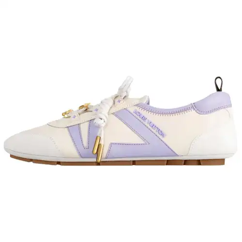 LOUIS VUITTON Sneakerina Low top Casual Shoes Women's Purple Lilac