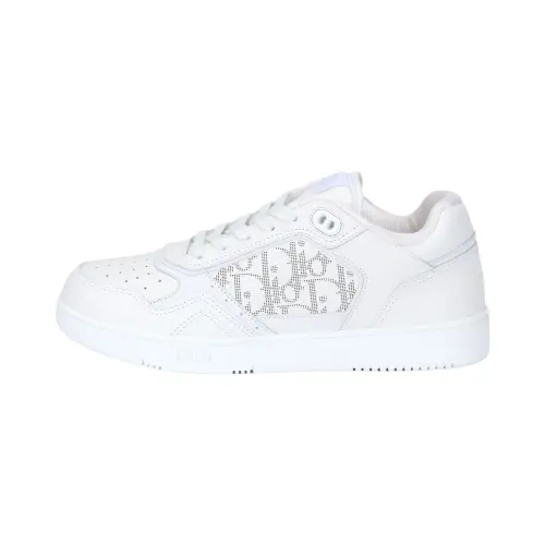 DIOR B27 Low Top White Calfskin