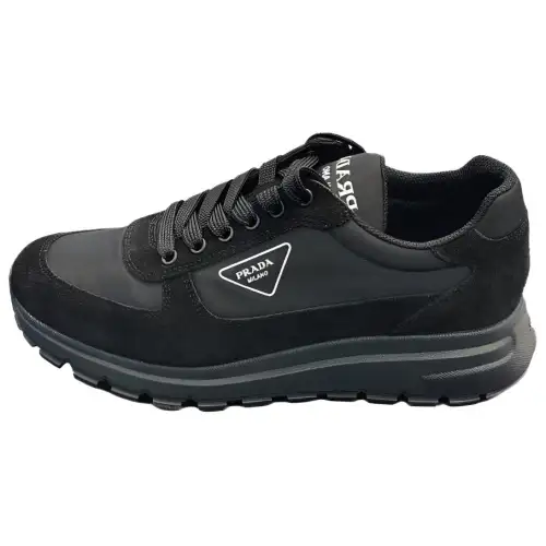 PRADA Low top Casual Shoes Men's Black