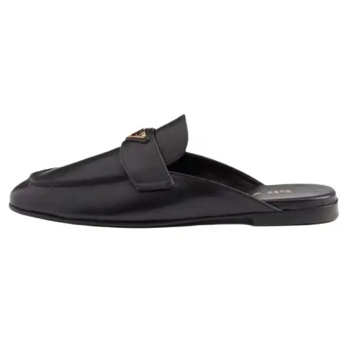 PRADA Closed Toe Slippers Women's Black
