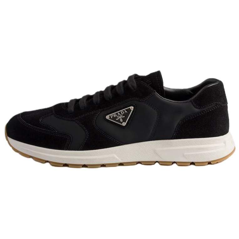 Мужские кеды Prada Re-Nylon Prax (черные)
