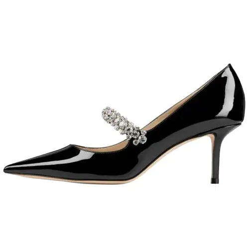 Jimmy Choo Bing 85mm Leather Pumps