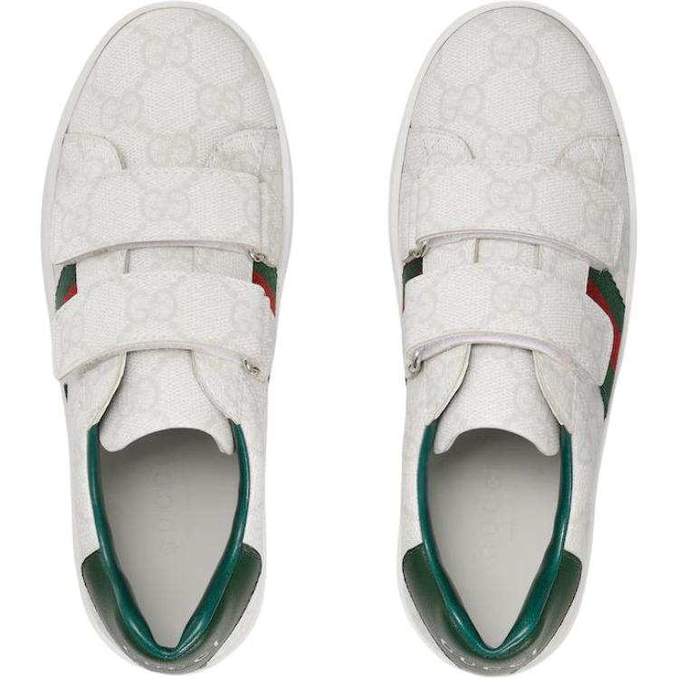 Кеды Gucci (белые) — фото 4