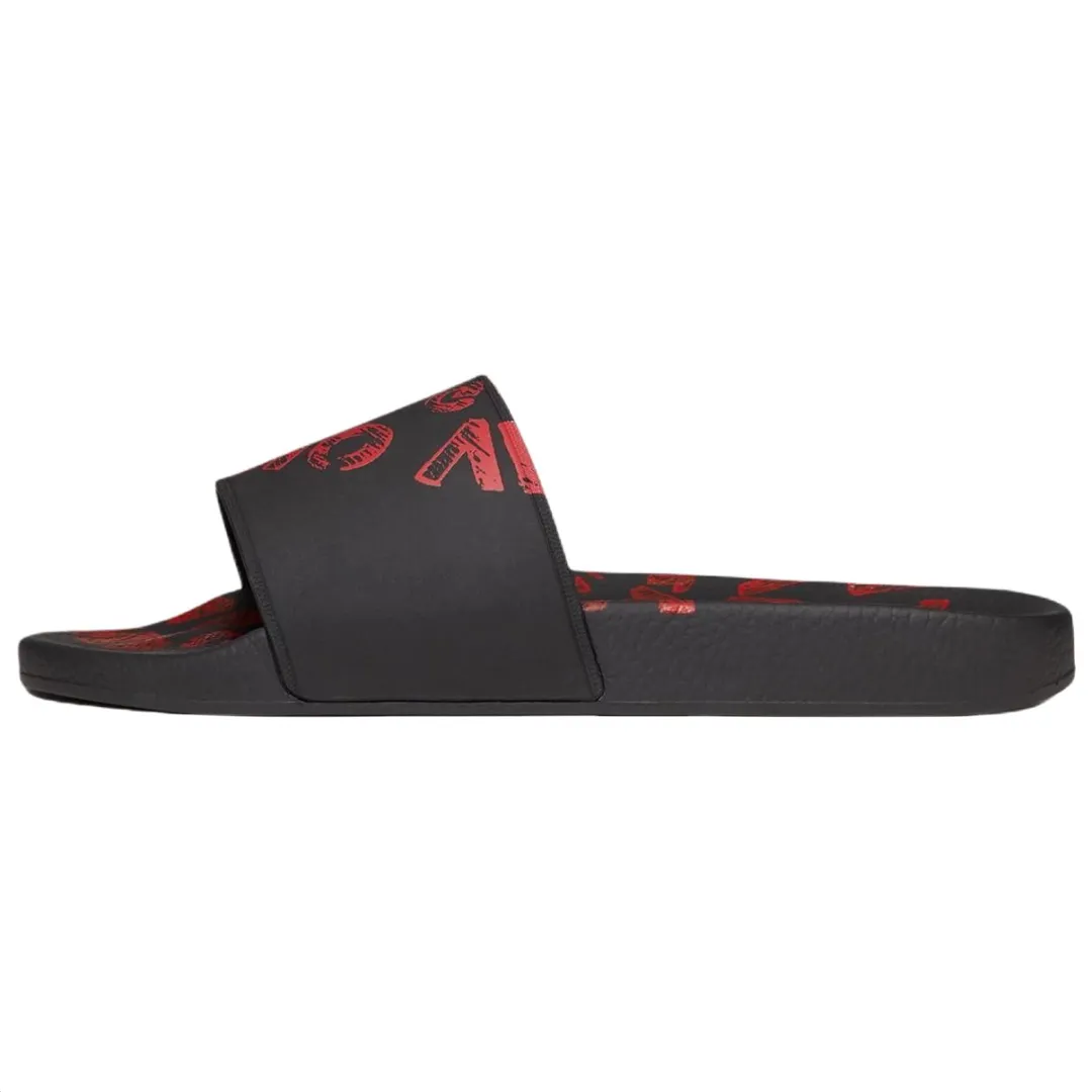 Valentino Amore Slide Slippers Men's Black