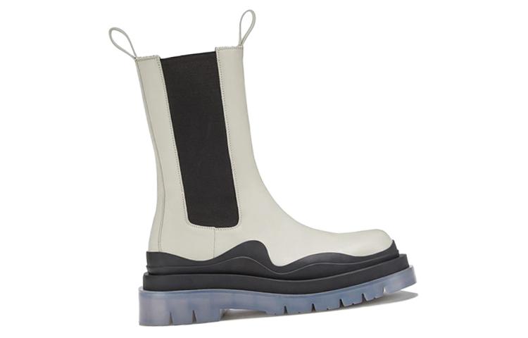 Bottega Veneta Chelsea Boots Women's White