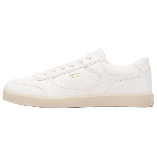 PRADA Low top Skateboard Shoes Men's White