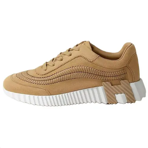 HERMES Bouncing Low top Casual Shoes 4cm Women's Brown