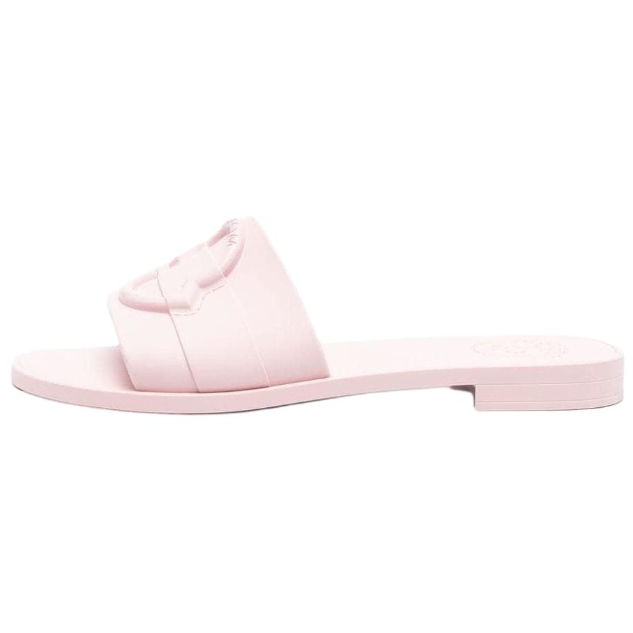 Женские шлепанцы Moncler Rubber Slide (розовые)