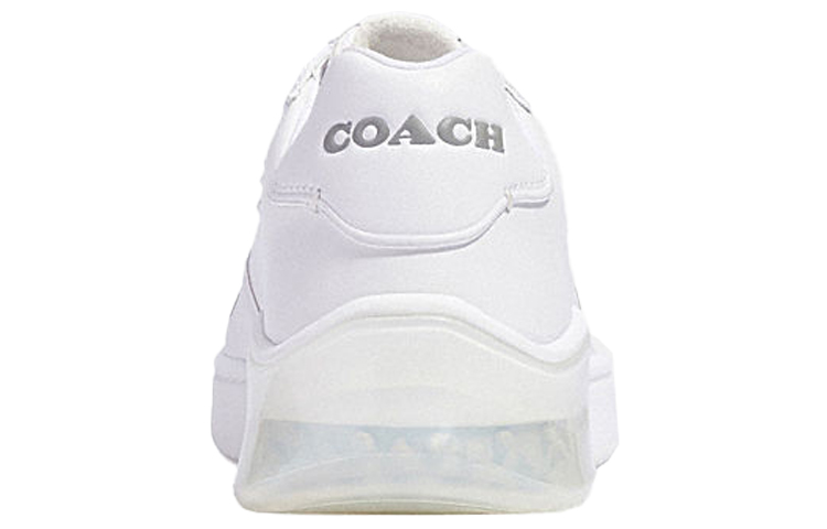 COACH CitySole Court Sports Low top Stylish Skateboarding Shoes Women's Pure White